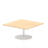 Dynamic Italia 1000mm Poseur Square Table Maple Top 475mm High Leg ITL0349 DD